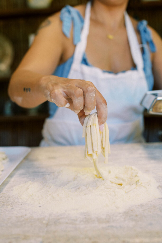 fresh pasta in Amalfi