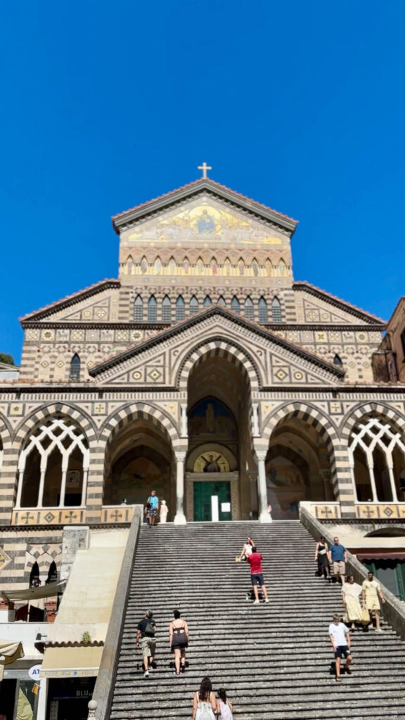 Cathedral of Saint Andrew in Amalfi, Italy. 