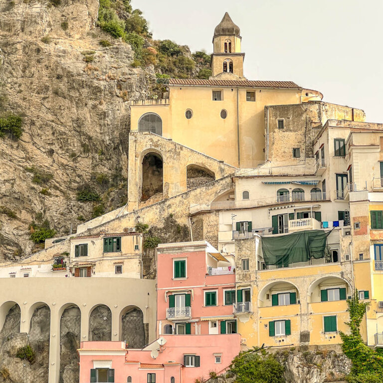 colorful buildings in Italy