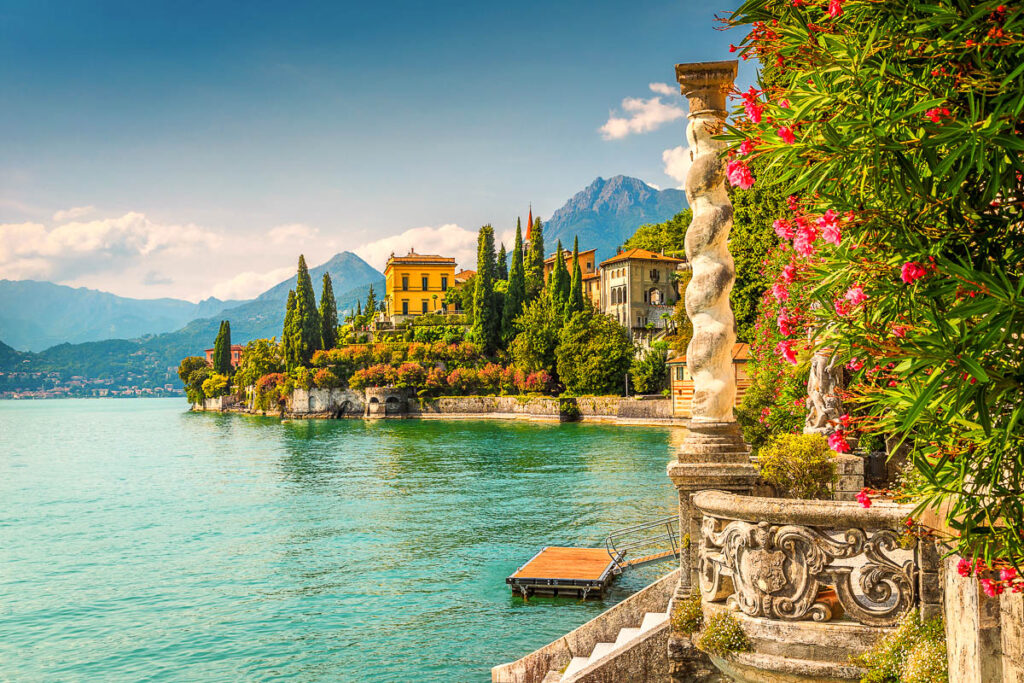 photo of lake como and bellagio