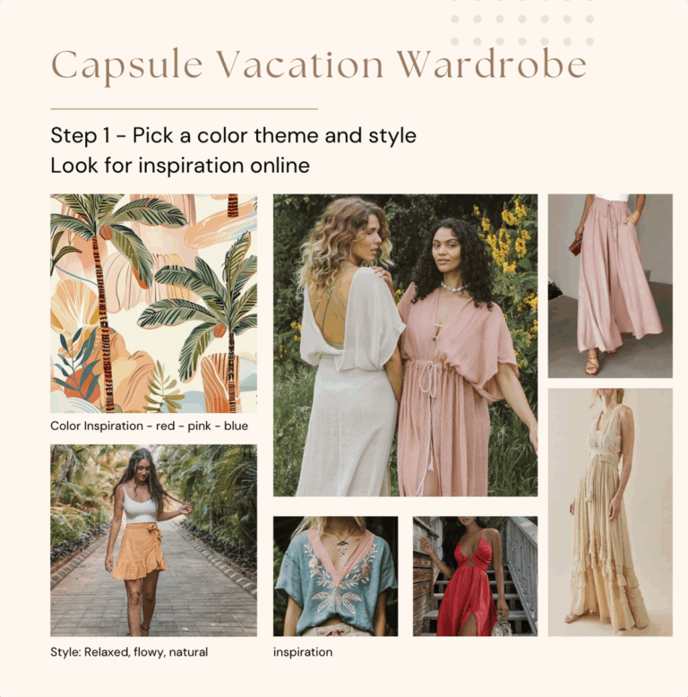 How to create the perfect capsule wardrobe for every trip