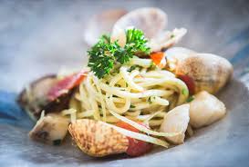 Seafood dish from Ristorante Marina Grande.