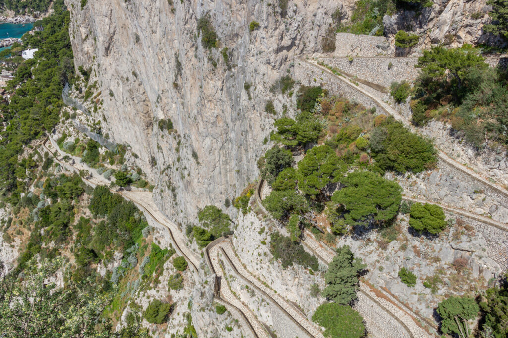 Via Krupp in Capri, Italy.